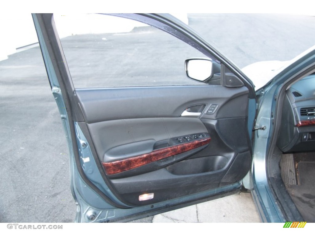 2010 Honda Accord Crosstour EX-L 4WD Black Door Panel Photo #60943848