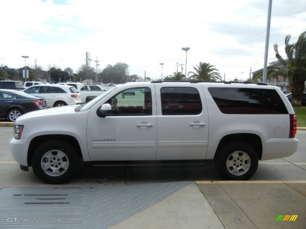 2011 Suburban LS - Summit White / Ebony photo #5