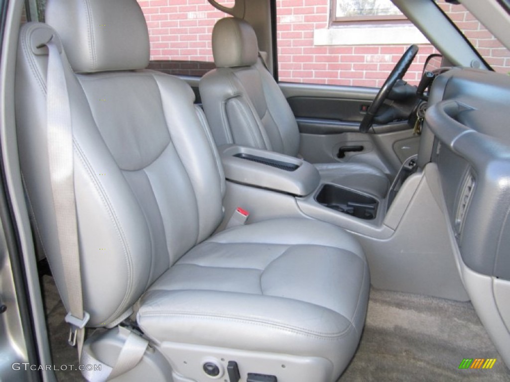 2003 Suburban 1500 Z71 4x4 - Light Pewter Metallic / Gray/Dark Charcoal photo #14