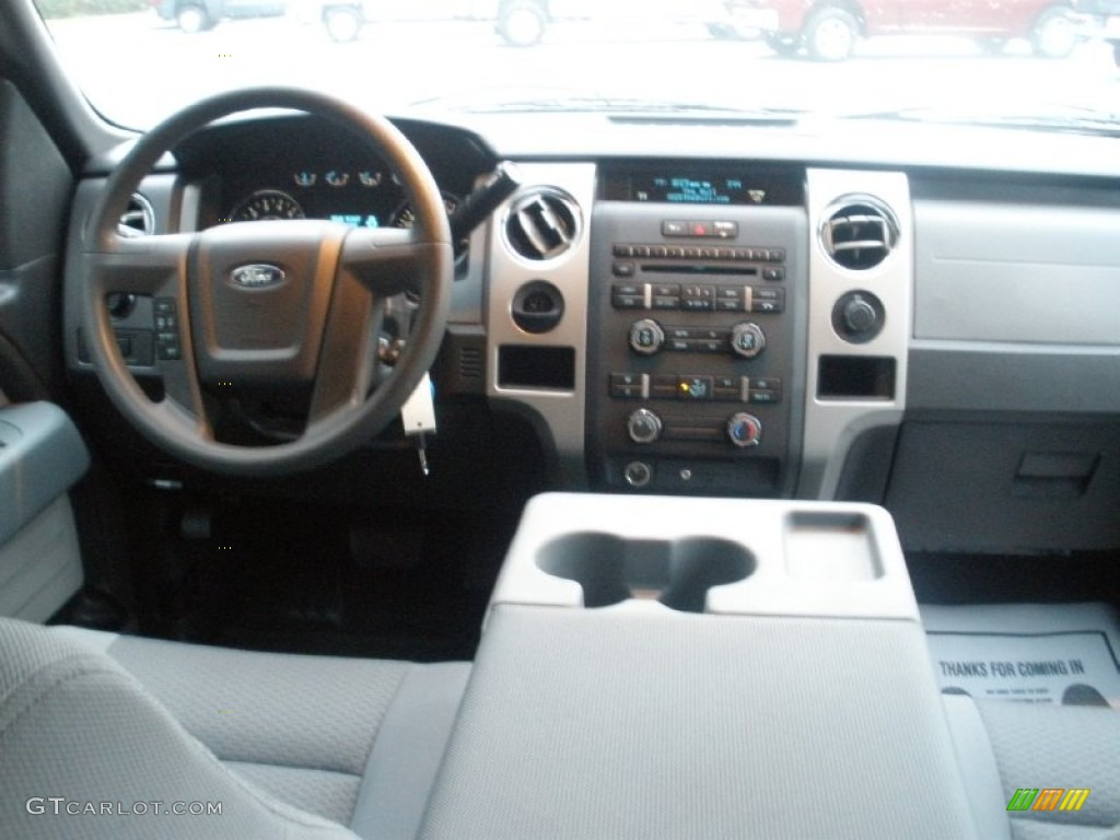 2011 F150 XLT SuperCrew - Sterling Grey Metallic / Steel Gray photo #4