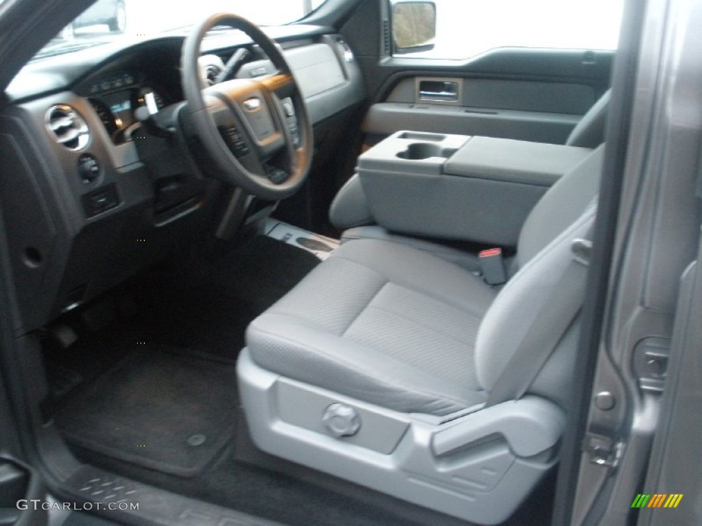 2011 F150 XLT SuperCrew - Sterling Grey Metallic / Steel Gray photo #6