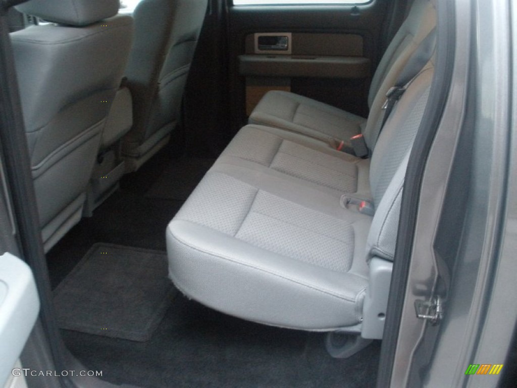 2011 F150 XLT SuperCrew - Sterling Grey Metallic / Steel Gray photo #7
