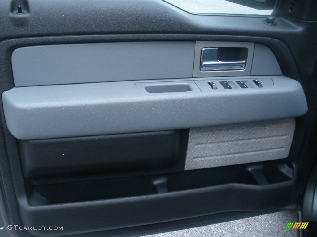 2011 F150 XLT SuperCrew - Sterling Grey Metallic / Steel Gray photo #8