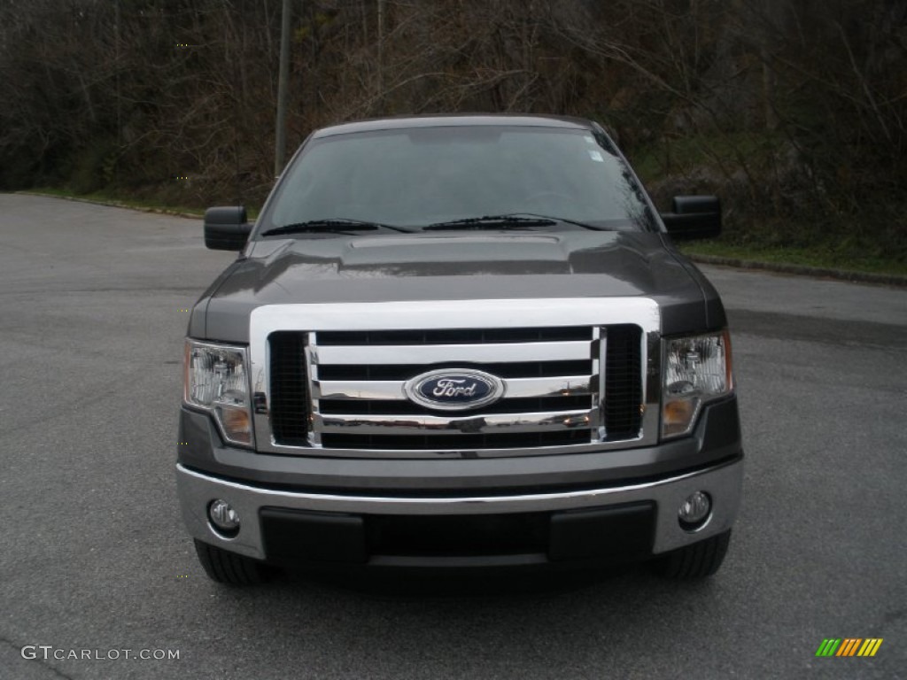 2011 F150 XLT SuperCrew - Sterling Grey Metallic / Steel Gray photo #14