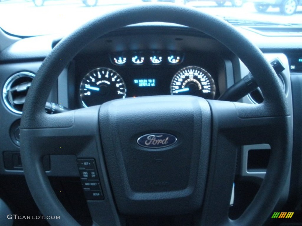 2011 F150 XLT SuperCrew - Sterling Grey Metallic / Steel Gray photo #24