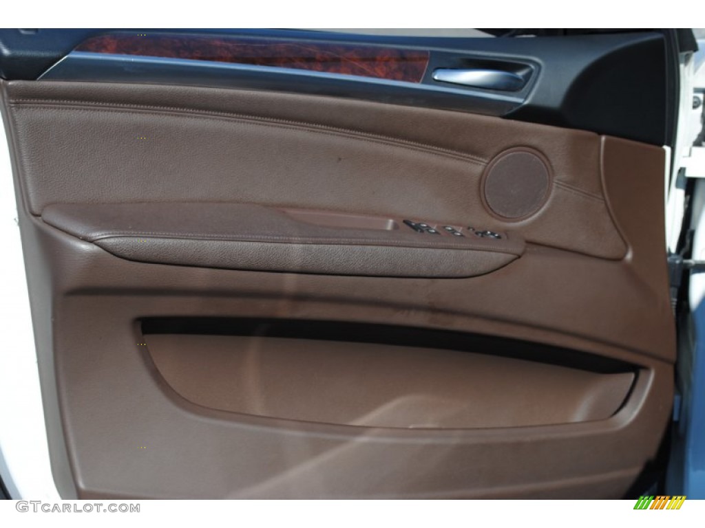 2007 BMW X5 3.0si Tobacco Door Panel Photo #60947220