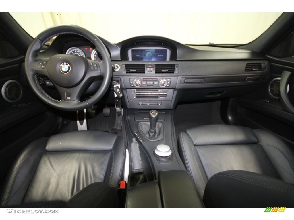 2008 BMW M3 Sedan Black Dashboard Photo #60947682