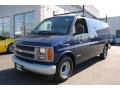 Indigo Blue Metallic 2000 Chevrolet Express G1500 Commercial