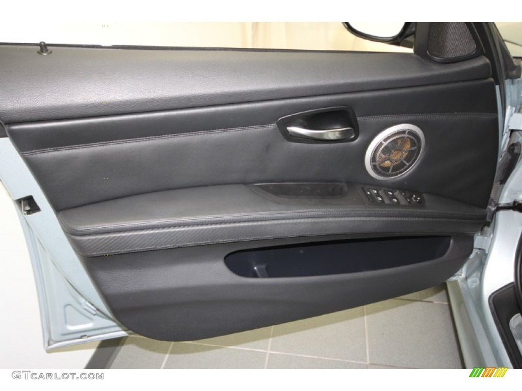 2008 BMW M3 Sedan Black Door Panel Photo #60947790