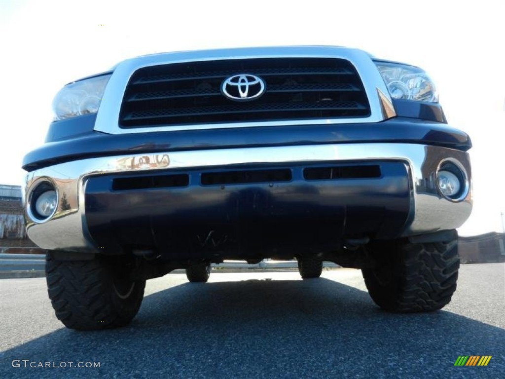 2008 Tundra SR5 Double Cab 4x4 - Nautical Blue Metallic / Black photo #40