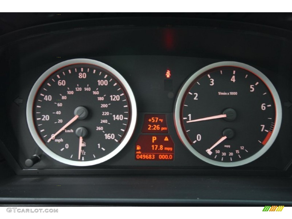 2006 BMW 5 Series 530i Sedan Gauges Photo #60950022