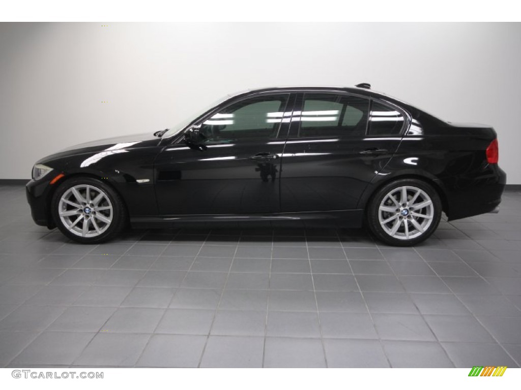 Jet Black 2009 BMW 3 Series 328i Sedan Exterior Photo #60950043