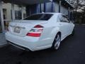 2009 designo Mystic White Mercedes-Benz S 550 4Matic Sedan  photo #13