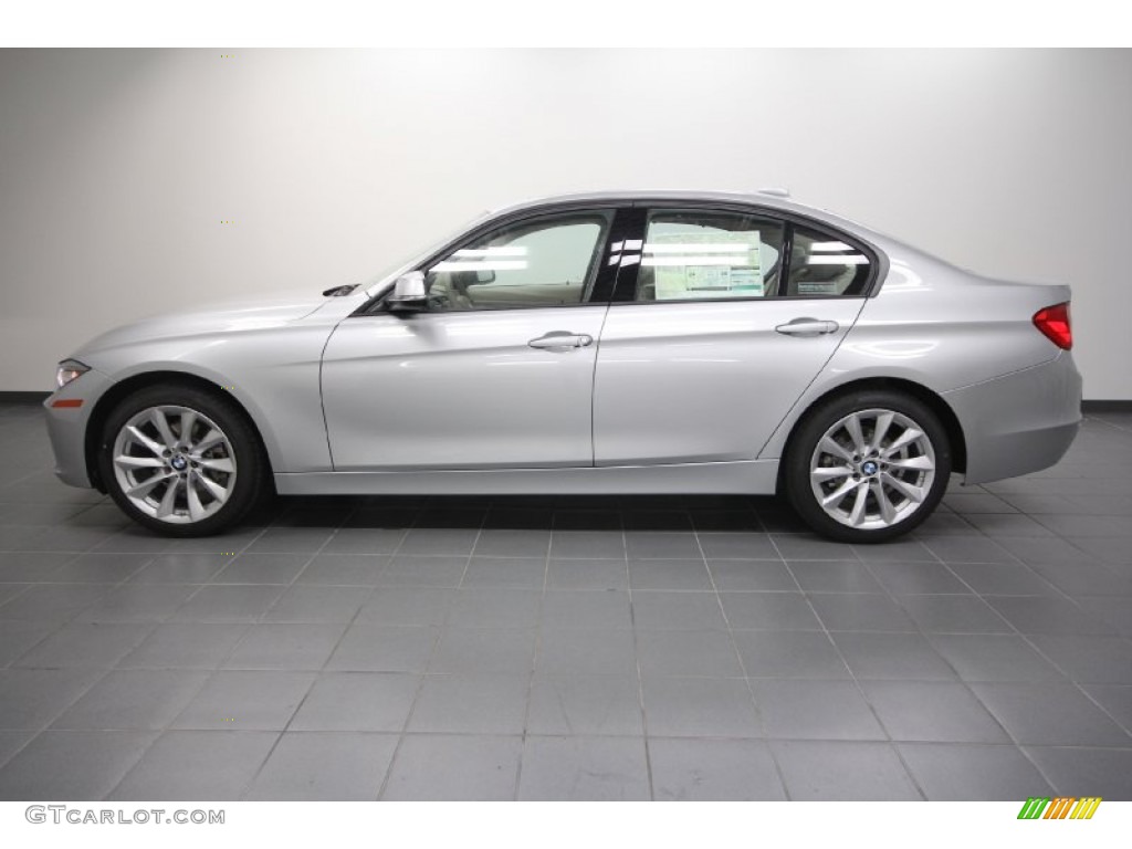 Glacier Silver Metallic 2012 BMW 3 Series 328i Sedan Exterior Photo #60951312