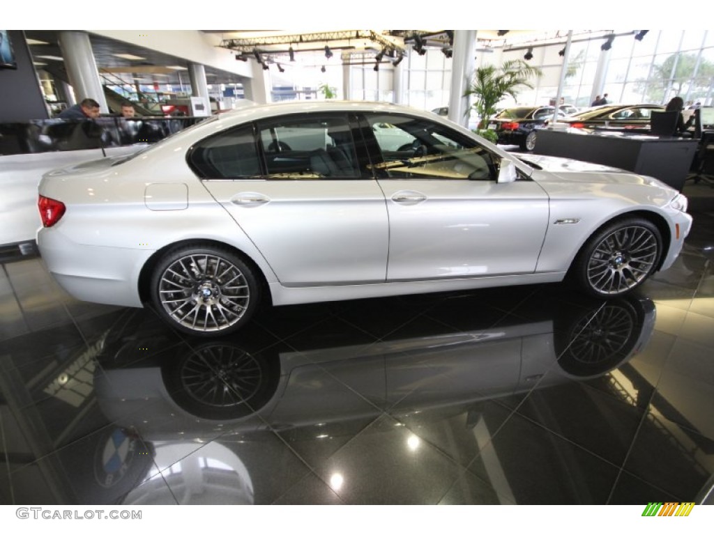 Titanium Silver Metallic 2012 BMW 5 Series 535i Sedan Exterior Photo #60951666