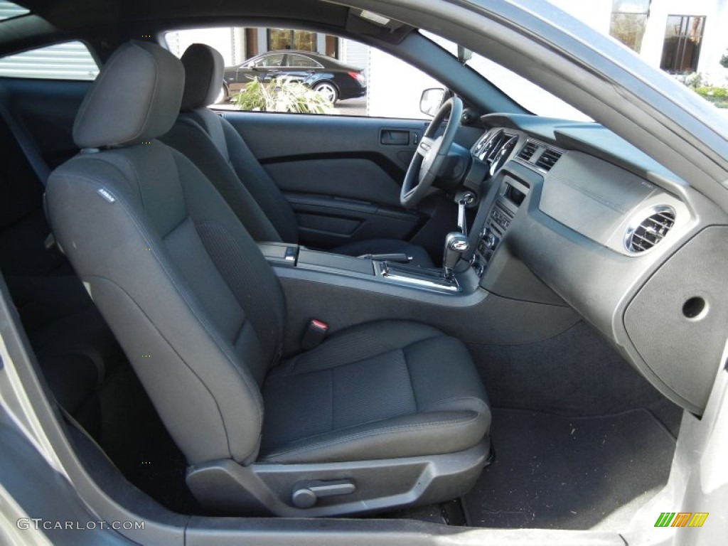 2011 Mustang V6 Coupe - Sterling Gray Metallic / Charcoal Black photo #14