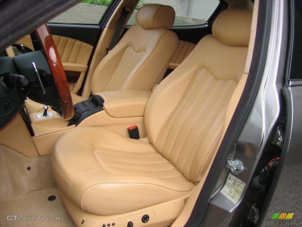 Beige Interior 2006 Maserati Quattroporte Standard Quattroporte Model Photo #60952224