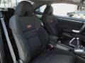 Black 2010 Honda Civic Si Coupe Interior Color