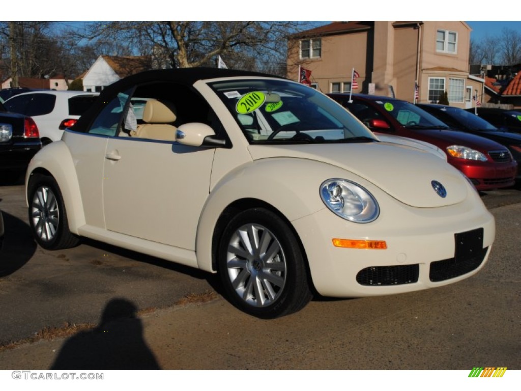 2010 New Beetle 2.5 Convertible - Harvest Moon Beige / Cream photo #4