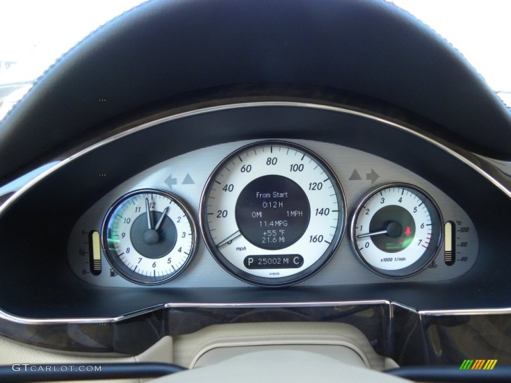 2009 Mercedes-Benz CLS 550 Gauges Photo #60953481