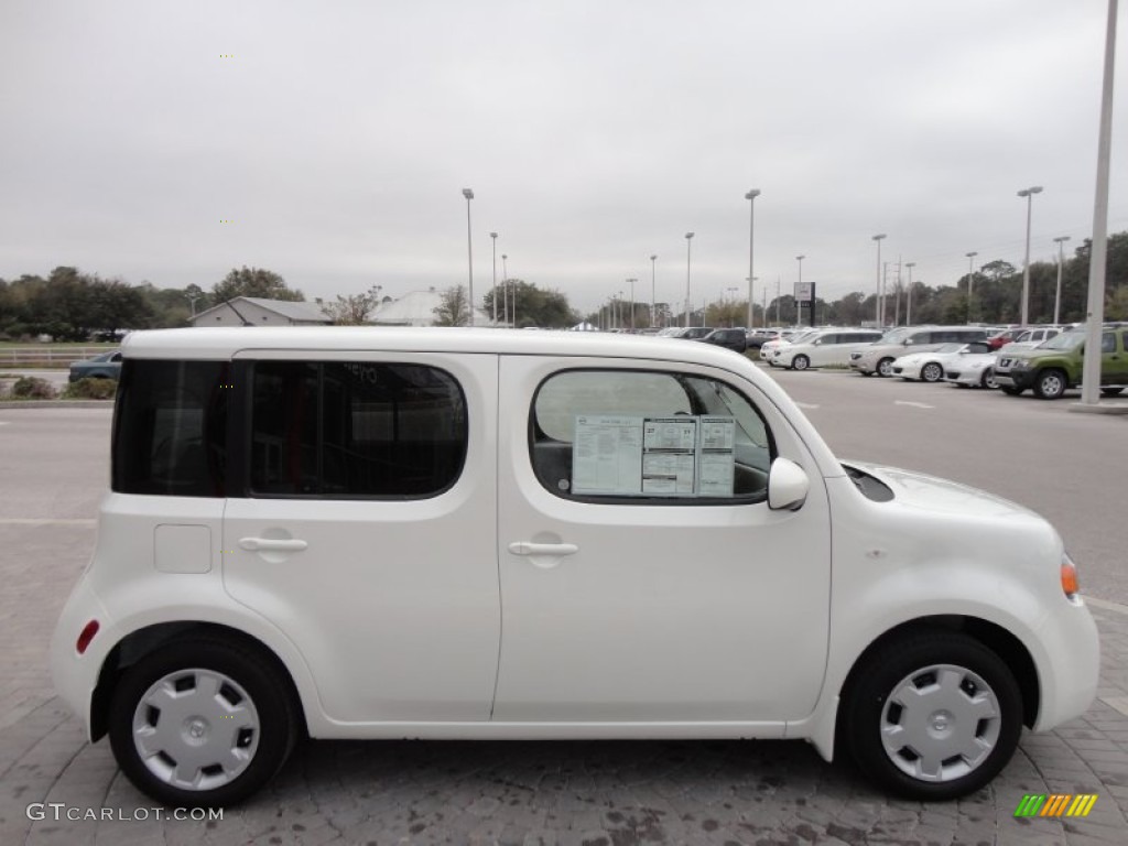 Pearl White 2012 Nissan Cube 1.8 S Exterior Photo #60953935