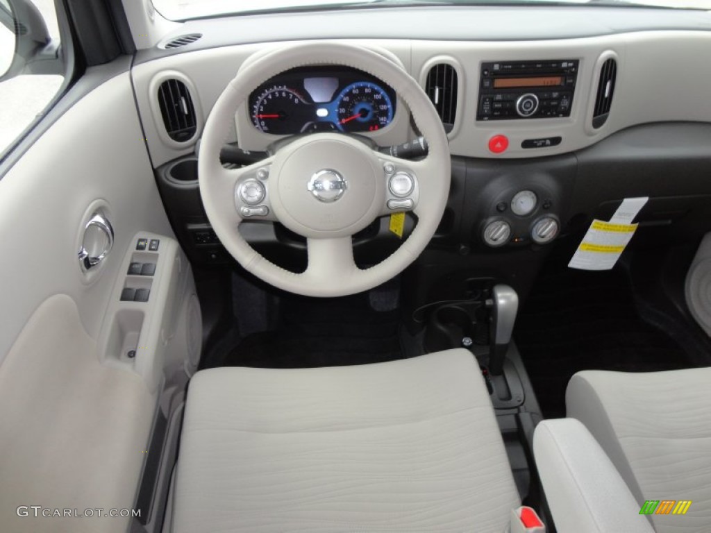 2012 Nissan Cube 1.8 S Light Gray Dashboard Photo #60954405