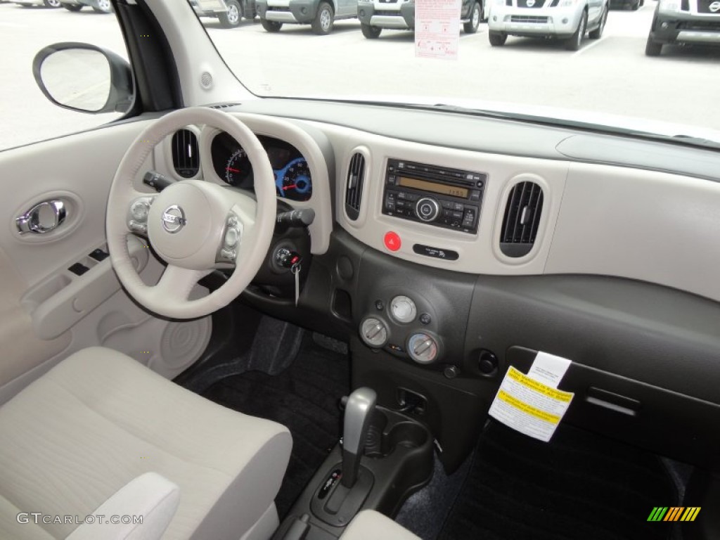 2012 Nissan Cube 1.8 S Light Gray Dashboard Photo #60954459