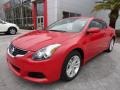 Red Alert 2012 Nissan Altima 2.5 S Coupe Exterior