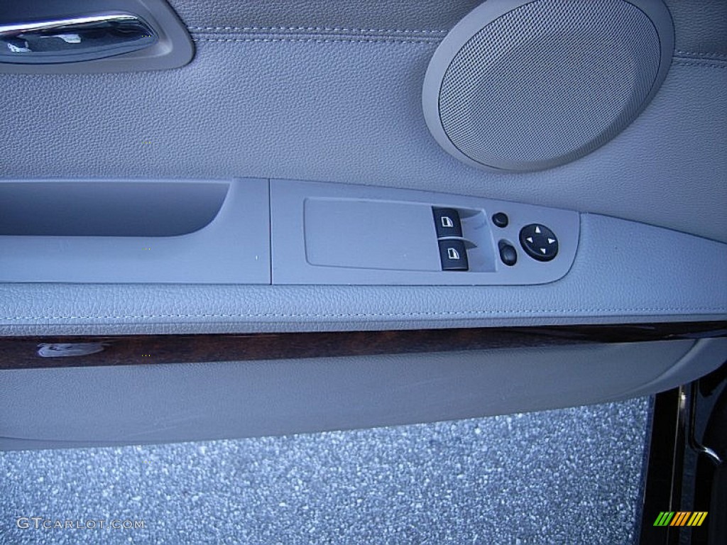 2009 3 Series 328i Coupe - Black Sapphire Metallic / Grey photo #13