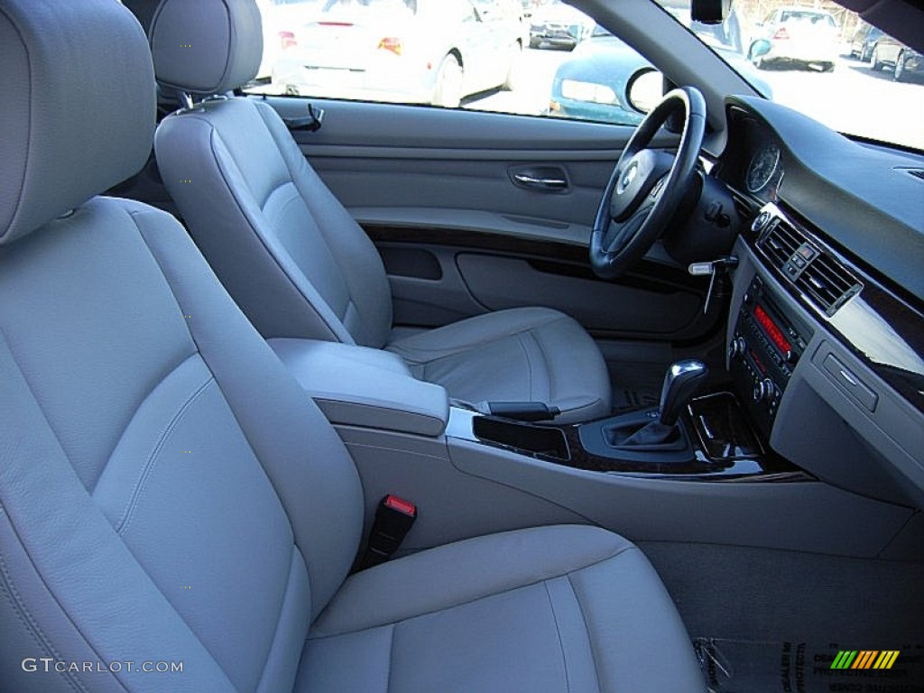 2009 3 Series 328i Coupe - Black Sapphire Metallic / Grey photo #22