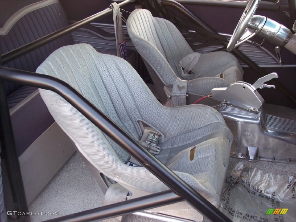 Grey Interior 1957 Chevrolet Bel Air Pro-Street Hard Top Photo #60956913
