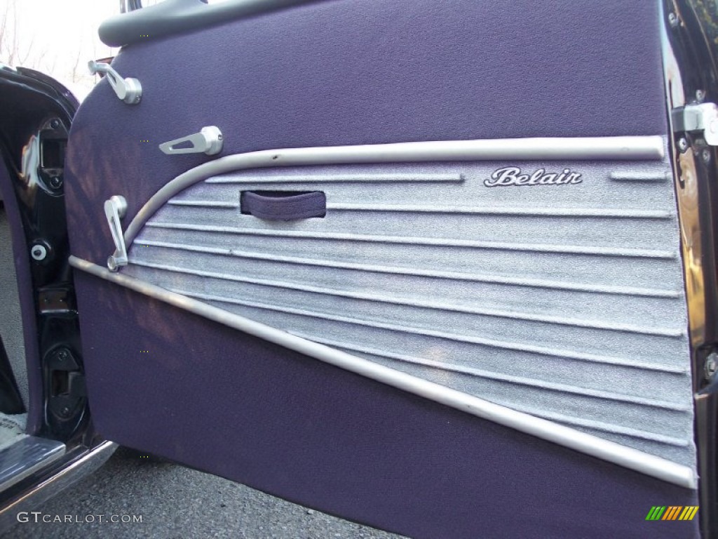 1957 Chevrolet Bel Air Pro-Street Hard Top Grey Door Panel Photo #60957009