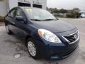 2012 Blue Onyx Metallic Nissan Versa 1.6 SV Sedan  photo #10