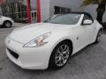 2012 Pearl White Nissan 370Z Touring Roadster  photo #1