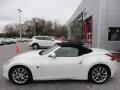 2012 Pearl White Nissan 370Z Touring Roadster  photo #2