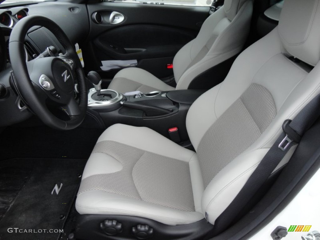 Gray Interior 2012 Nissan 370Z Touring Roadster Photo #60957957