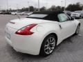 2012 Pearl White Nissan 370Z Touring Roadster  photo #7