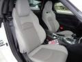 2012 Nissan 370Z Gray Interior Front Seat Photo