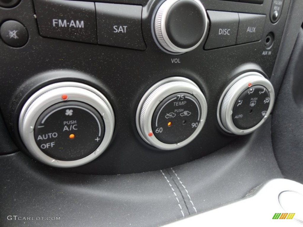2012 370Z Touring Roadster - Pearl White / Gray photo #18