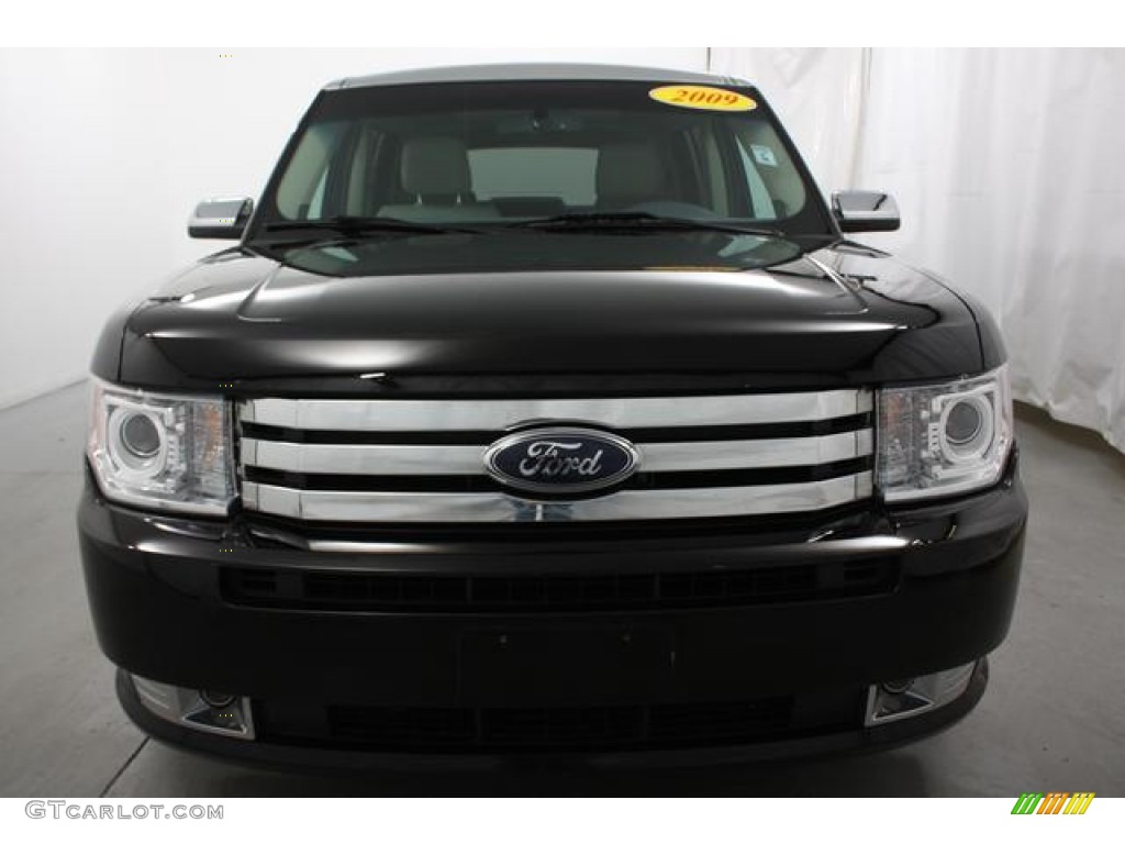 2009 Flex Limited AWD - Black / Medium Light Stone photo #2