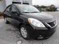 2012 Super Black Nissan Versa 1.6 SL Sedan  photo #10