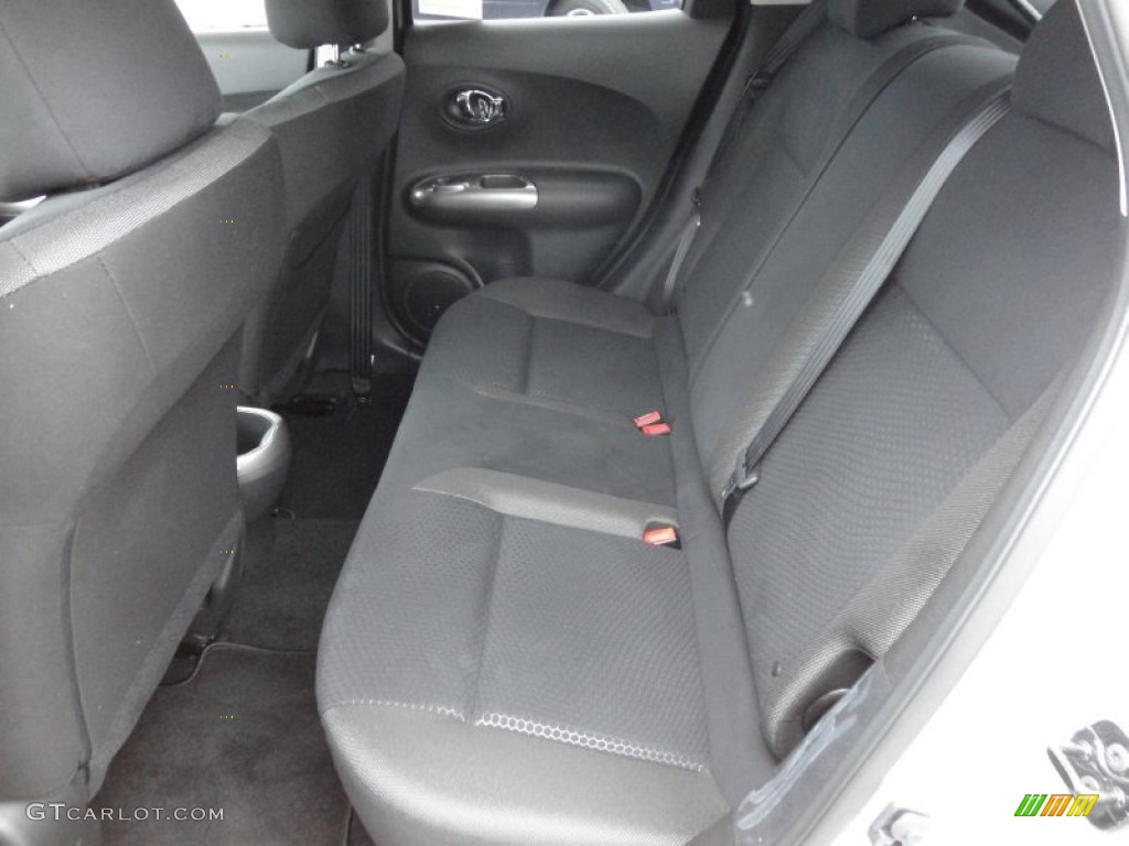 Black/Silver Trim Interior 2012 Nissan Juke SV Photo #60958905