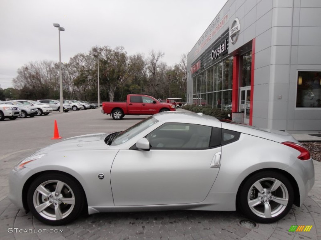 Brilliant Silver 2012 Nissan 370Z Touring Coupe Exterior Photo #60959088
