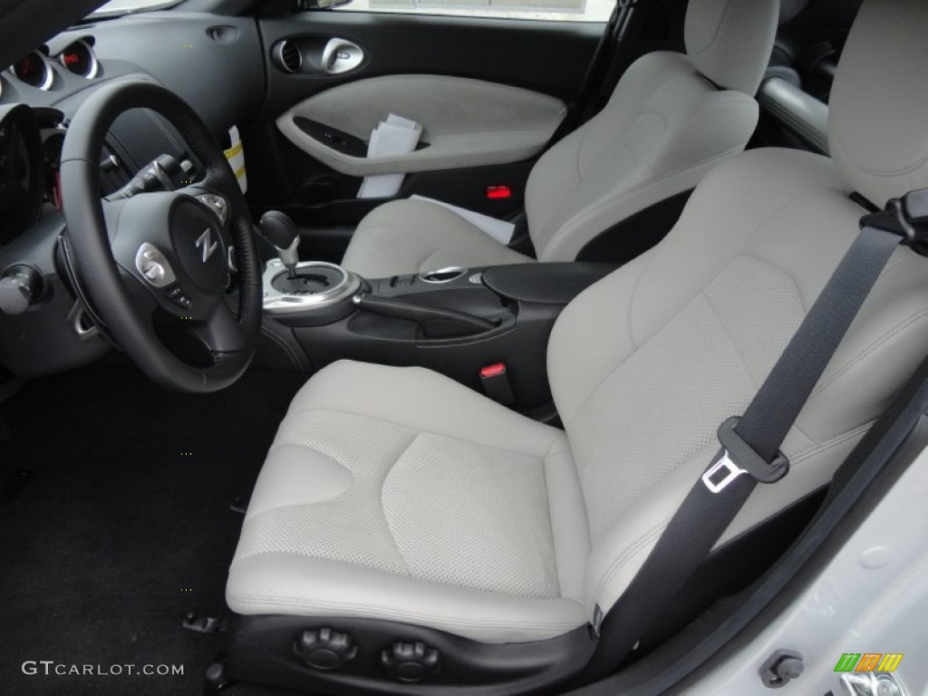 2012 370Z Touring Coupe - Brilliant Silver / Gray photo #4