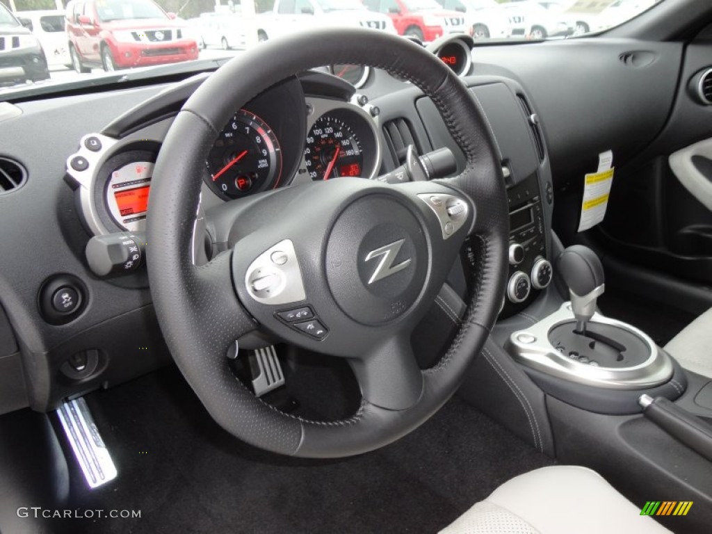 2012 Nissan 370Z Touring Coupe Gray Dashboard Photo #60959115