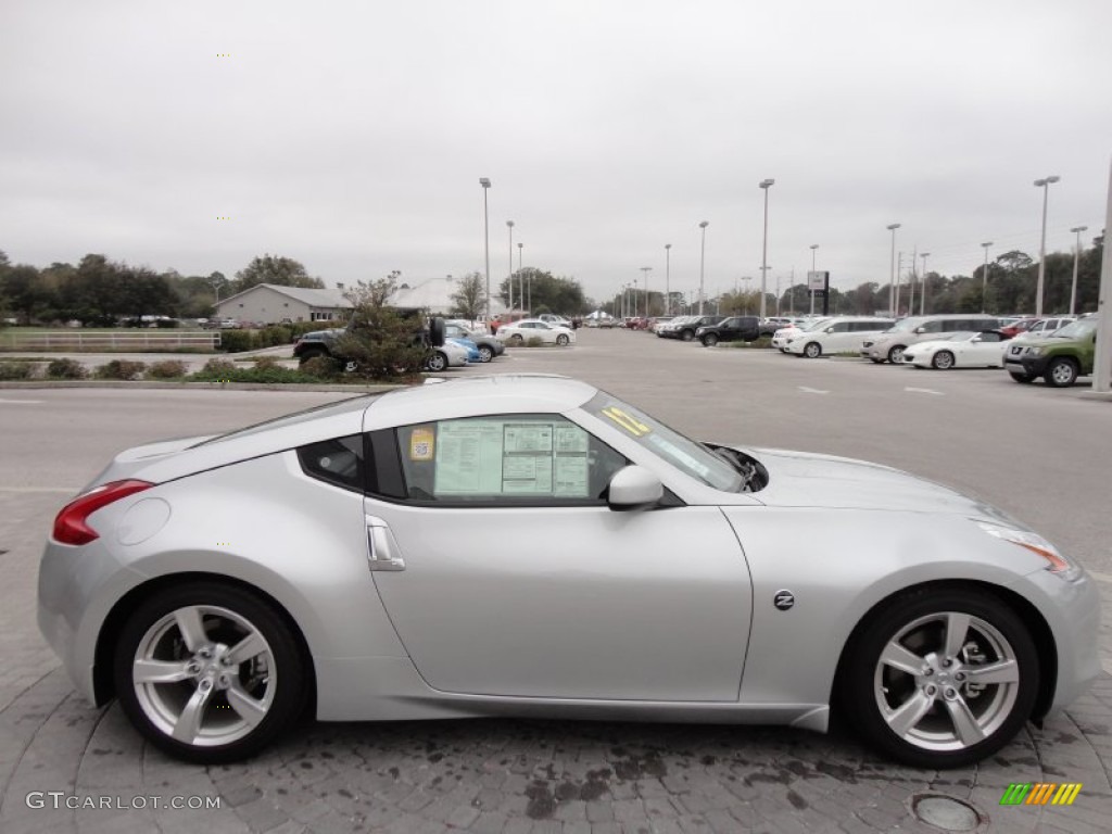 Brilliant Silver 2012 Nissan 370Z Touring Coupe Exterior Photo #60959140