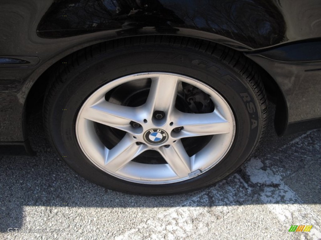 2000 3 Series 328i Coupe - Jet Black / Sand photo #11