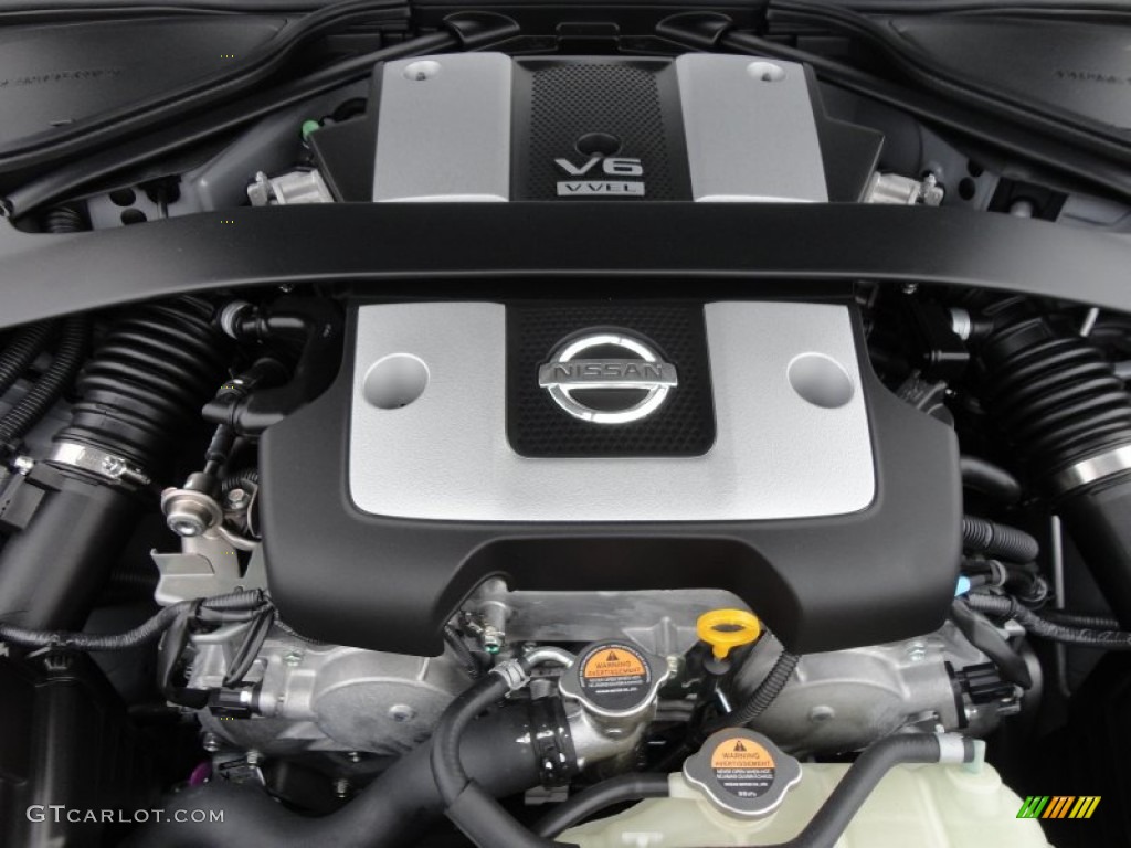 2012 370Z Touring Coupe - Brilliant Silver / Gray photo #14