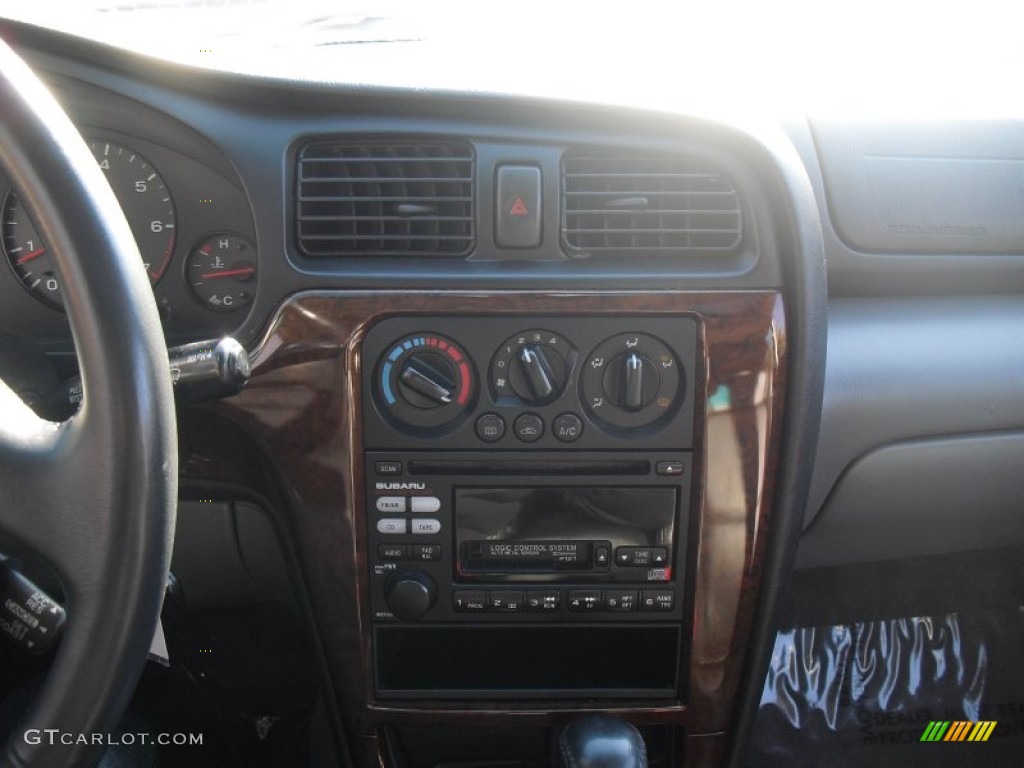 2002 Legacy GT Limited Sedan - Black Granite Pearl / Gray photo #23