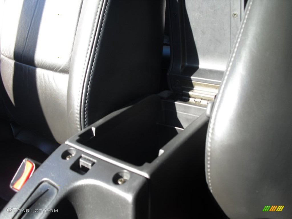 2002 Legacy GT Limited Sedan - Black Granite Pearl / Gray photo #25
